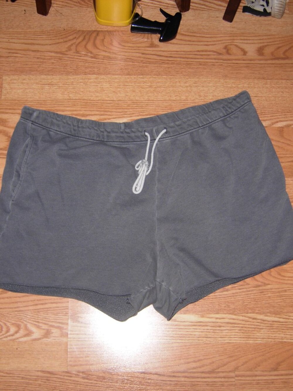 No Boundaries Gray Lounge Shorts 3X